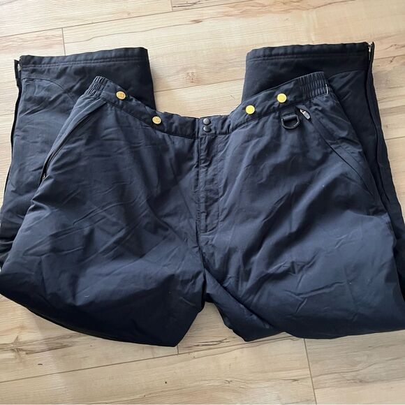 L.L. Bean black snow ski snowboard pants Size XXL - Picture 2 of 5
